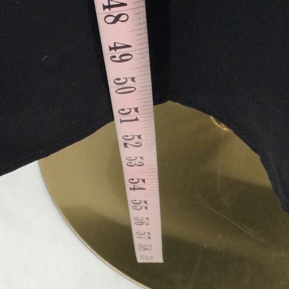 BLOOMCHIC 14-16 1X Plus Black Plain Frill Ruffle Layered Midi Dress NWT B101 - Picture 5 of 11